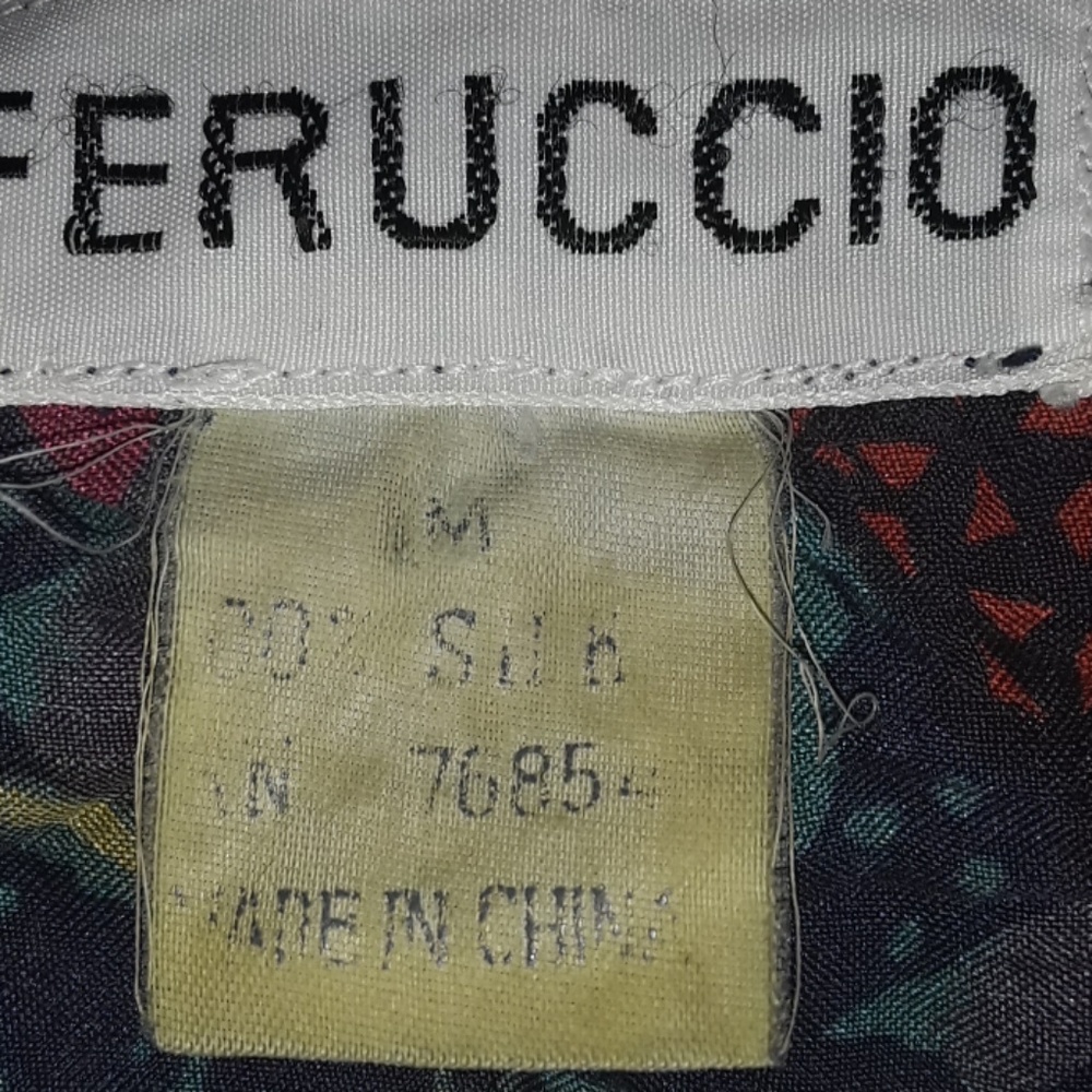 Very old silk shirt